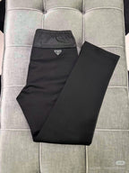 Navy Nylon Logo Straight - Men's