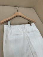 Blue Cotton Plain Straight - Men's