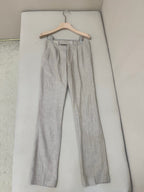 Blue Cotton Plain Straight - Men's