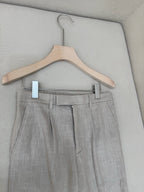 Blue Cotton Plain Straight - Men's