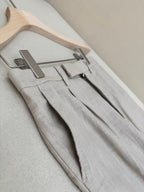 Blue Cotton Plain Straight - Men's
