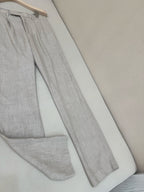 Blue Cotton Plain Straight - Men's