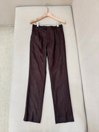 Blue Cotton Plain Straight - Men's