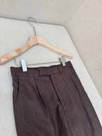 Blue Cotton Plain Straight - Men's