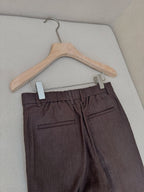Blue Cotton Plain Straight - Men's