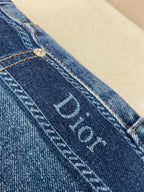 Blue Denim Washed Wide-Leg - Women's