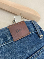 Blue Denim Washed Wide-Leg - Women's
