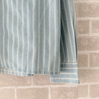 Blue Cotton Striped Long-Sleeve - Men's