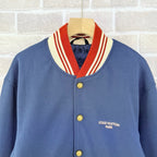 Navy Varsity Jacket - Men's