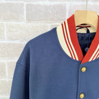 Navy Varsity Jacket - Men's