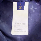 Navy Varsity Jacket - Men's