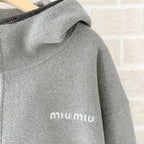 Grey Cotton Zip Pocket Zip-Through - Men's