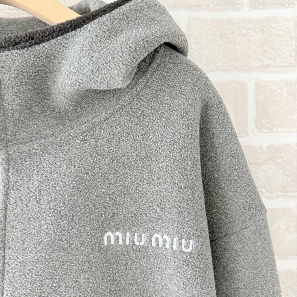 Grey Cotton Zip Pocket Zip-Through - Men's