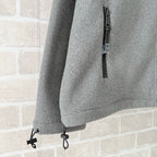 Grey Cotton Zip Pocket Zip-Through - Men's