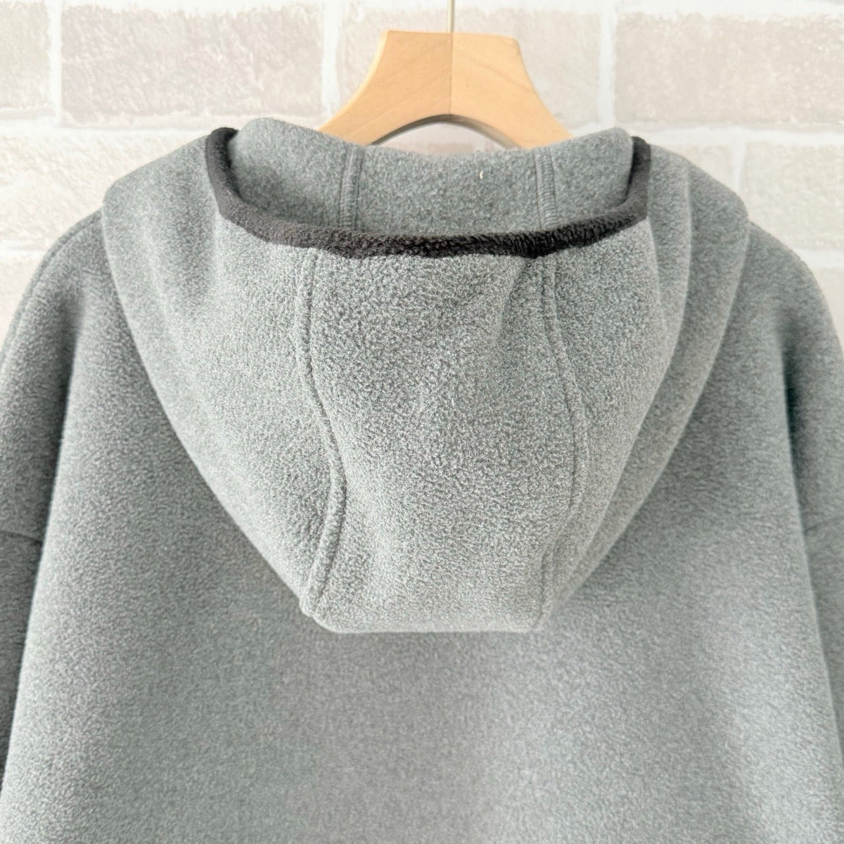Grey Cotton Zip Pocket Zip-Through - Men's