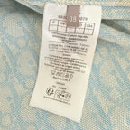 Green Cotton Textured Overshirt - Men's