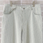 Green Denim Plain Straight - Men's