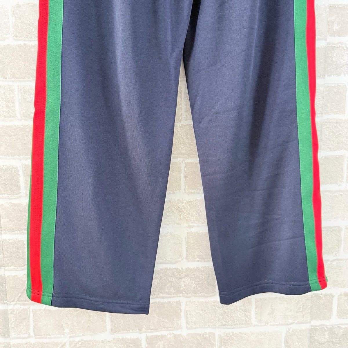 Black Jersey Web Stripe Track - Men's