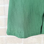 Green Cotton Camp Collar Short-Sleeve - Men's