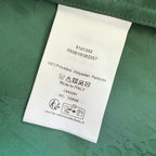 Green Cotton Camp Collar Short-Sleeve - Men's