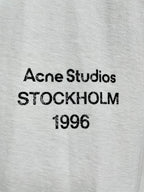 Black Cotton Small Text Short-Sleeve - Men's