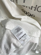Black Cotton Text Print Long-Sleeve - Men's