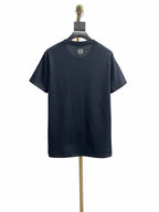 Navy Cotton Slogan Short-Sleeve - Men's