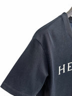 Navy Cotton Slogan Short-Sleeve - Men's