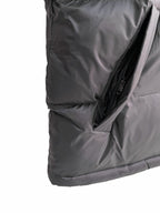 Black Nylon Quilted Gilet - Men's