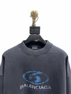 Washed Logo Crewneck - Men's