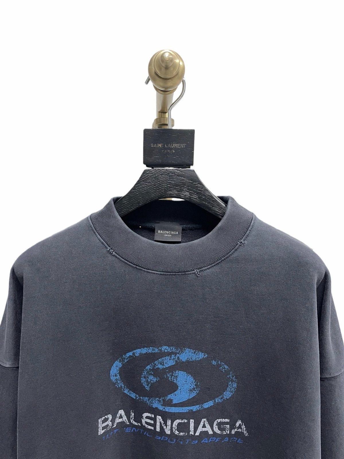 Washed Logo Crewneck - Men's