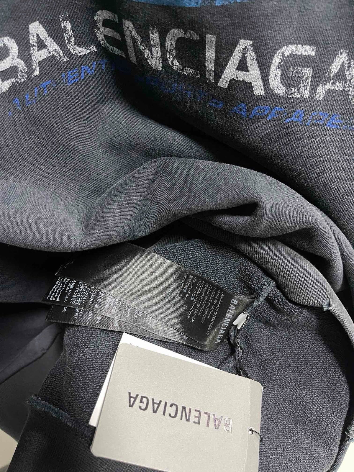 Washed Logo Crewneck - Men's