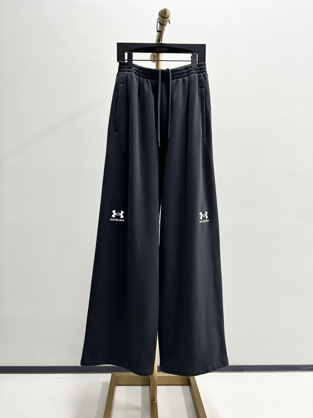 Wide-Leg Track Trousers - Men's