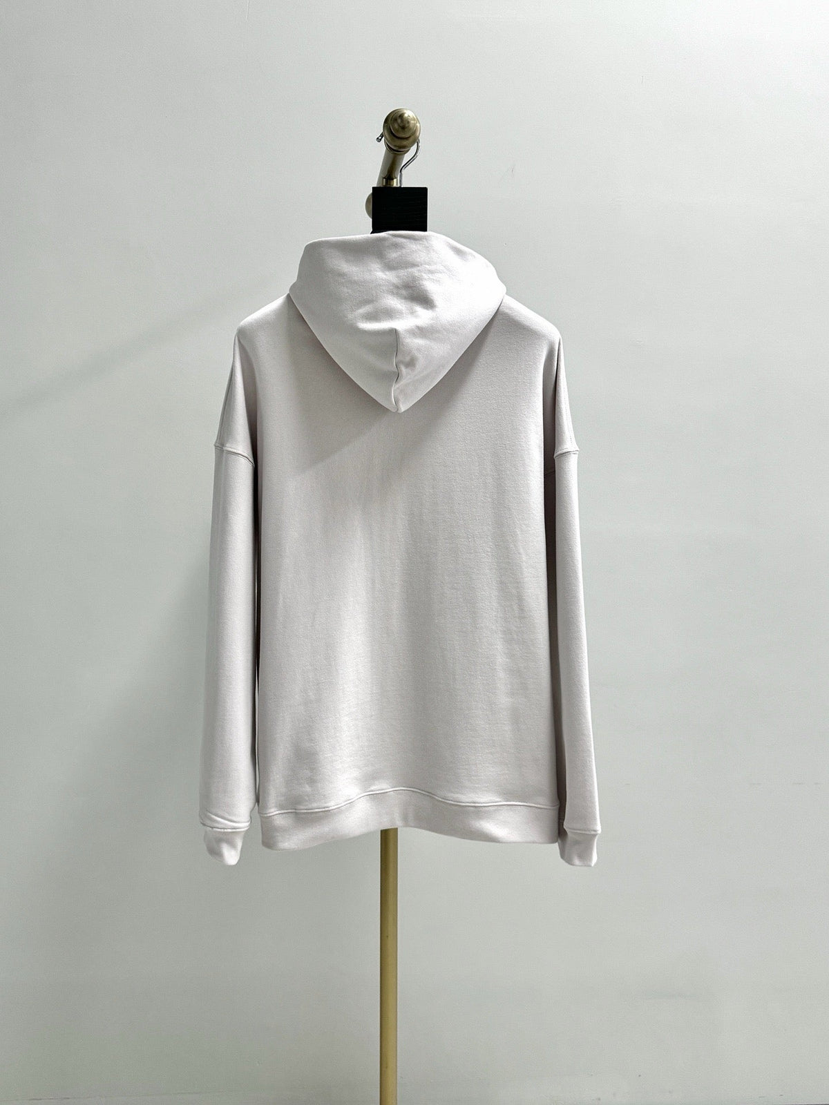 Black Cotton Graphic Pullover - Men's