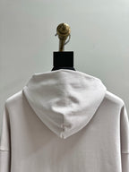 Black Cotton Graphic Pullover - Men's
