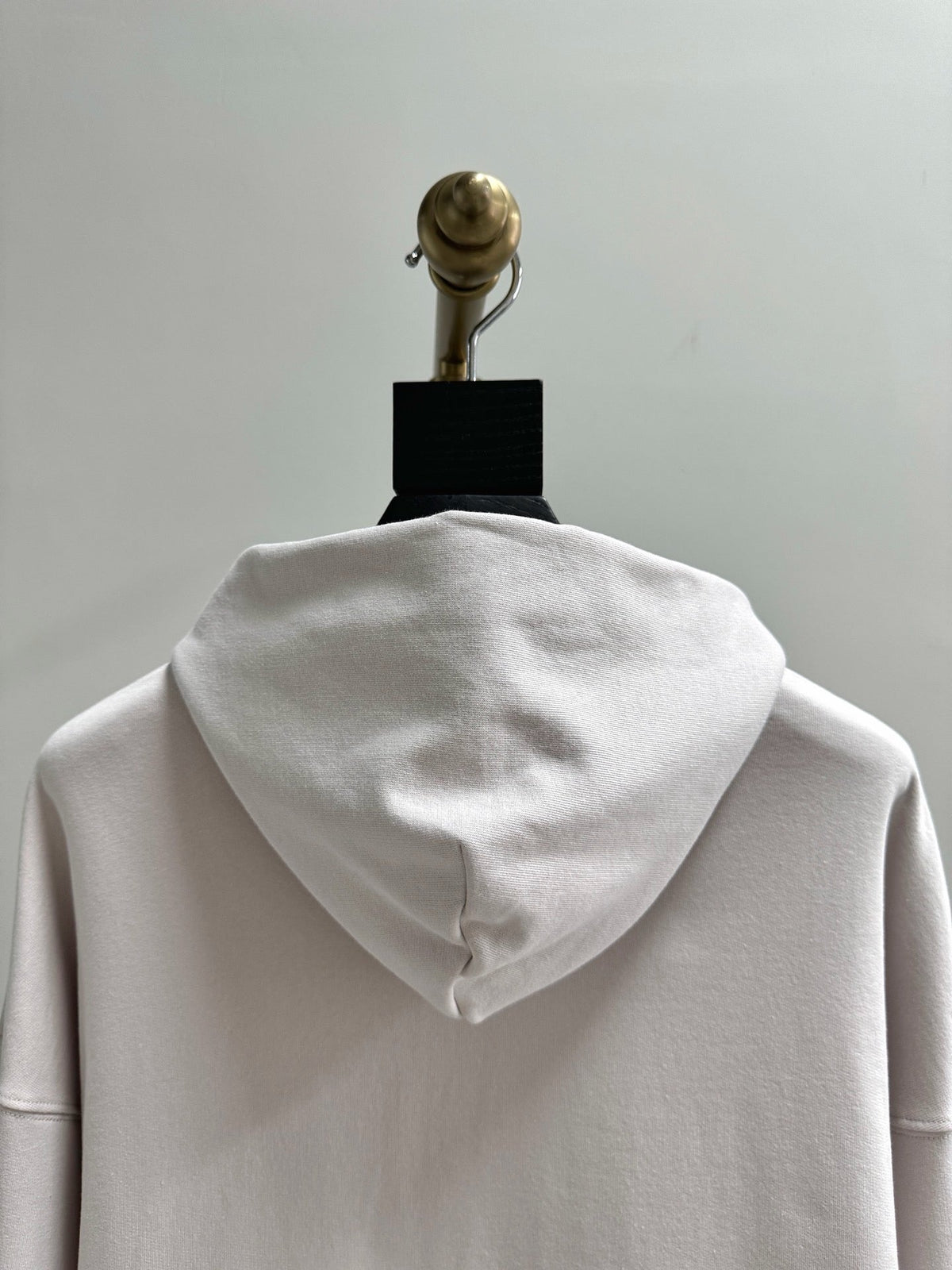 Black Cotton Graphic Pullover - Men's