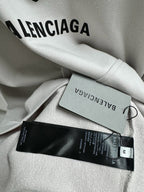 Black Cotton Graphic Pullover - Men's