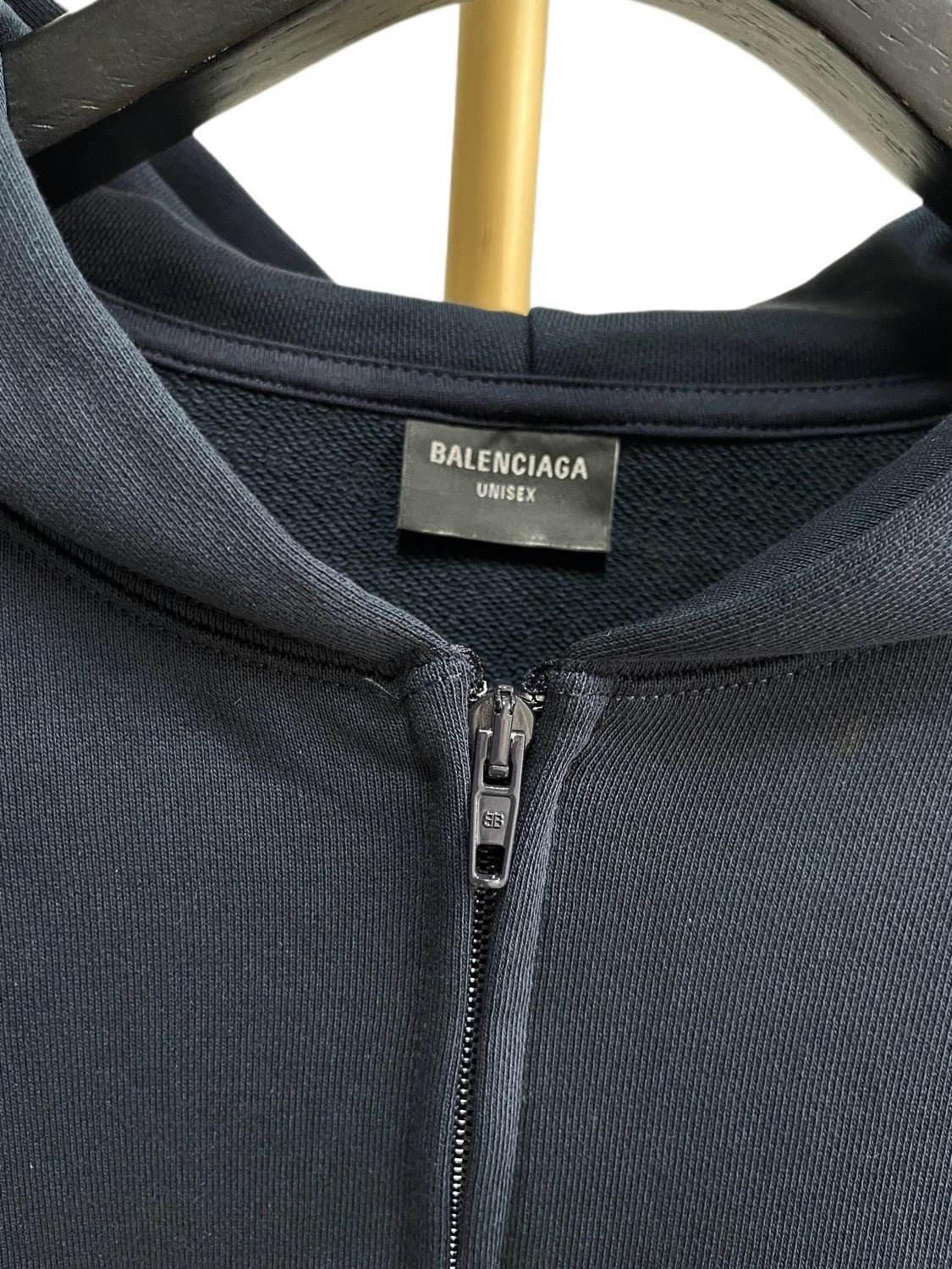 Navy Cotton Patch Zip-Through - Men's