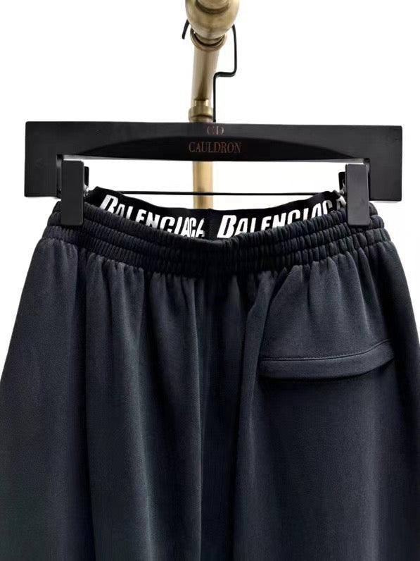 Track Side Slit Trousers - Men's