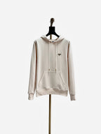 Black Cotton Logo Zip-Through - Men's