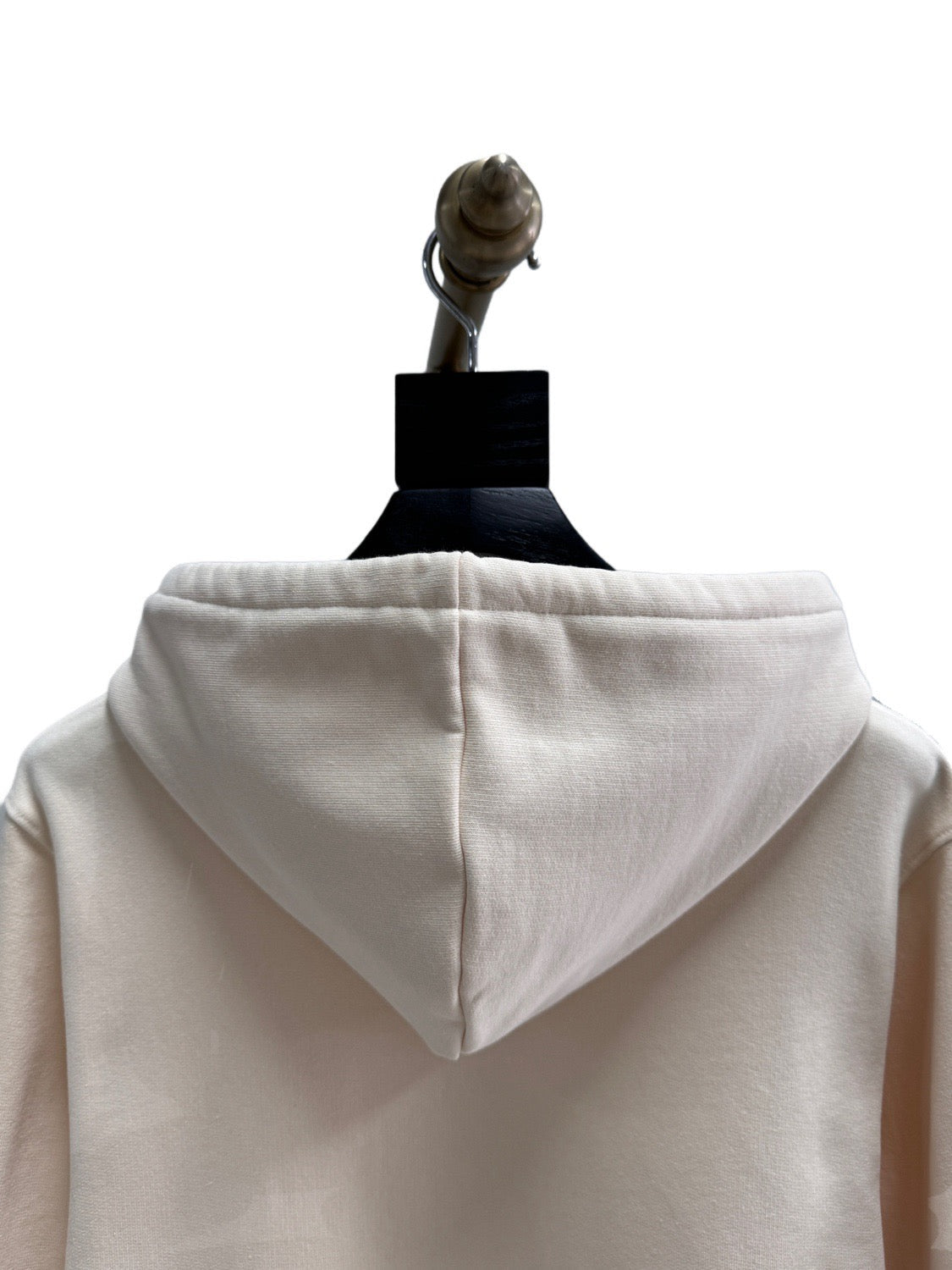 Black Cotton Logo Zip-Through - Men's