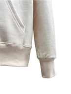 Black Cotton Logo Zip-Through - Men's