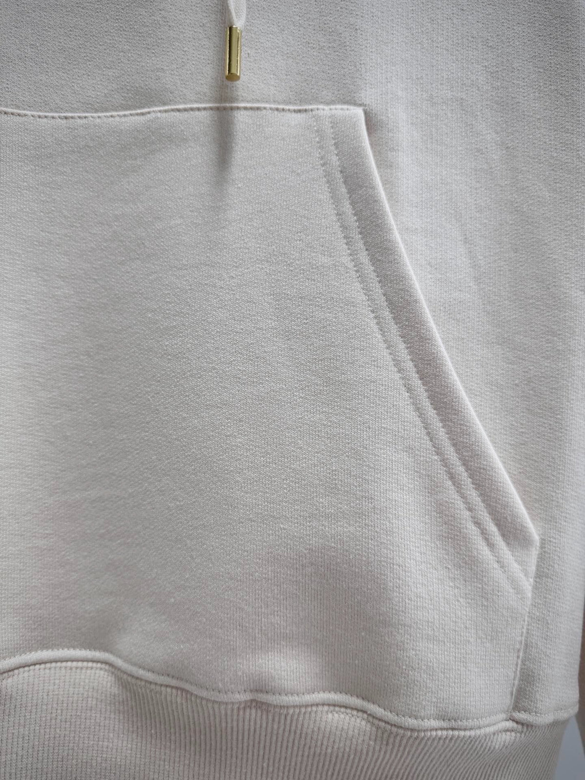 Black Cotton Logo Zip-Through - Men's