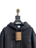 Tonal Print Hoodie - Men's