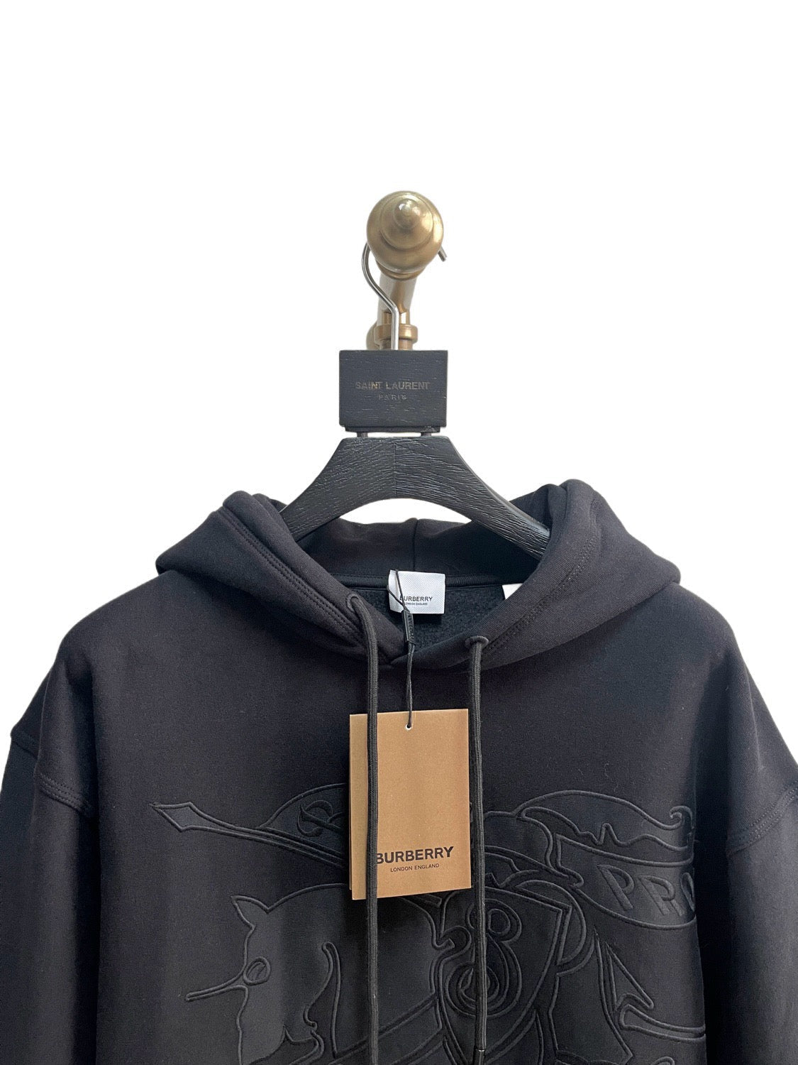 Tonal Print Hoodie - Men's
