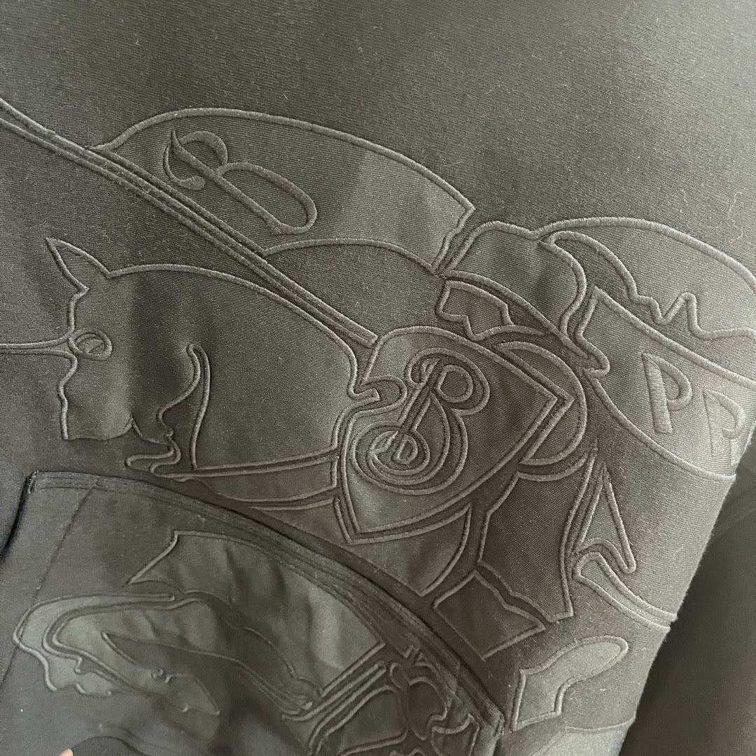 Tonal Print Hoodie - Men's