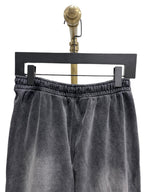 Washed Wide-Leg Trousers - Men's