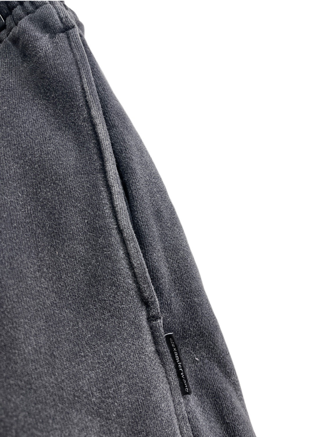 Washed Wide-Leg Trousers - Men's