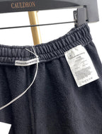 Washed Wide-Leg Trousers - Men's