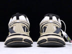 Track Cream and Black Sneakers